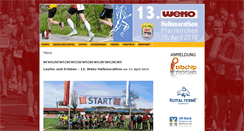Desktop Screenshot of halbmarathon-pfarrkirchen.de